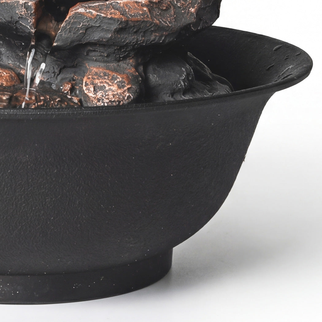 Tabletop Water Fountain 3-Speed 21x21x24cm