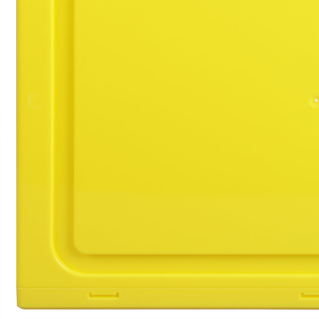 Sneaker Display Case Yellow 35.5x26x21cm