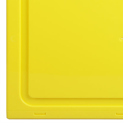 Sneaker Display Case Yellow 35.5x26x21cm