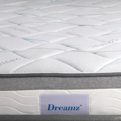 Versatile Spring Mattress Bed Pocket Tight Queen  Foldable Function