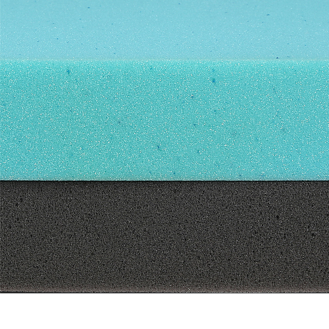 Memory Foam Mattress Topper 10cm Thick 203x183x10cm