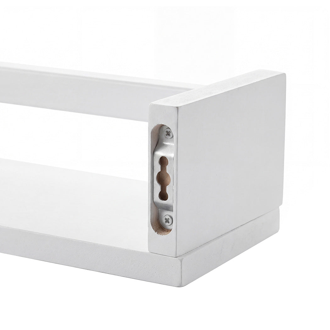Kids Floating Wall Shelves Pine Wood 3 Pack | HomeAndLiving - 7
