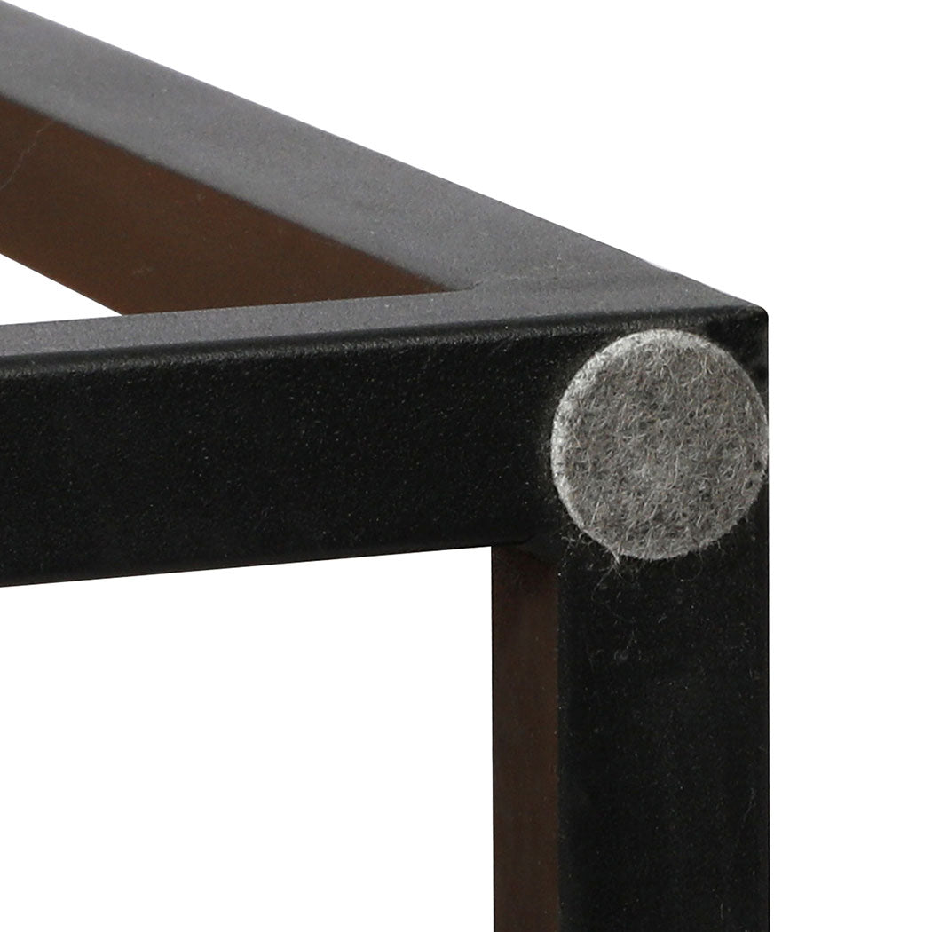 Premium 2PCS Nesting Coffee Tables  Wood Finish Classic Durable