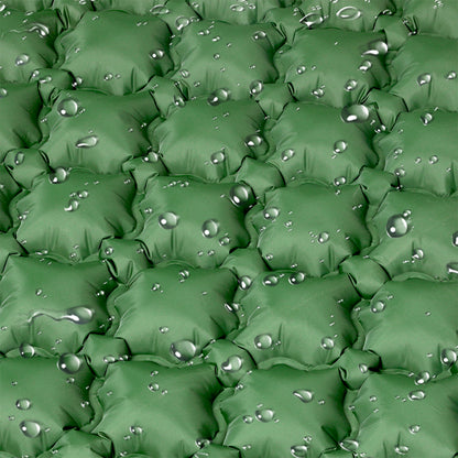 Inflatable Camping Double Mattress Green 198x130x6.5cm