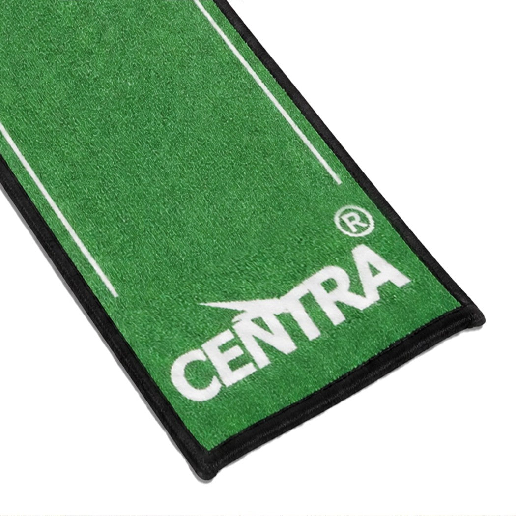 Golf Putting Mat Green Nylon Surface 250x25x0.45cm