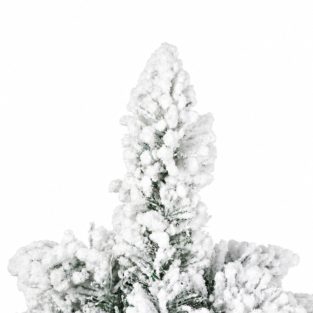 Mini Christmas Tree Snow Flocked 10.5x10.5x49cm