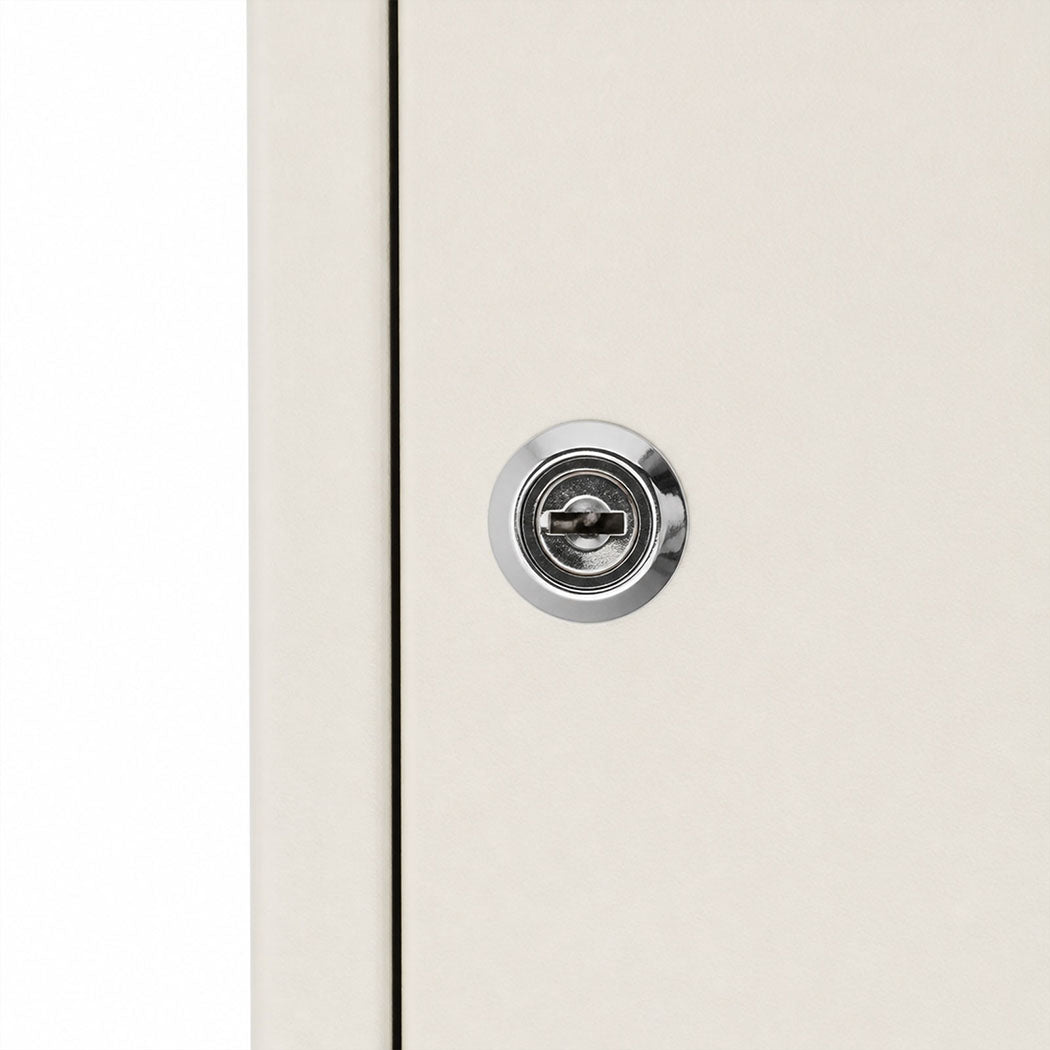 Key Safe Cabinet 42-Key Wall Mount 35x27x8cm