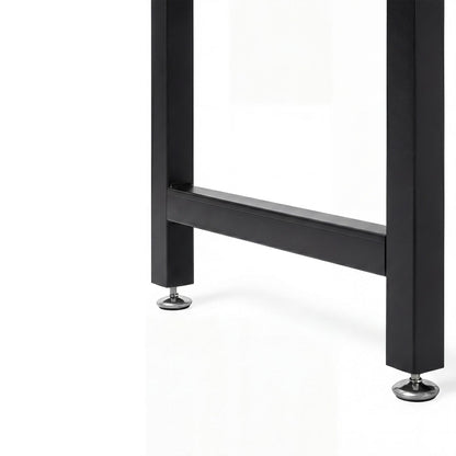 Fish Tank Stand Metal Black 61x30x62cm