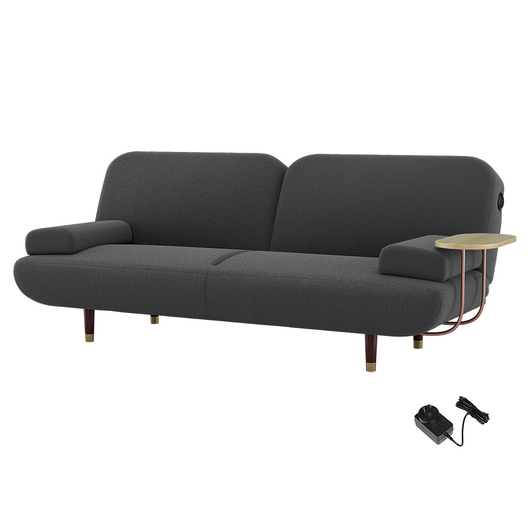 Luxury CONVERTIBLE SOFABED WITH USB CHARGE AND SIDE TABLE  Durable
