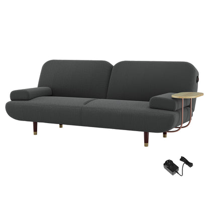 Luxury CONVERTIBLE SOFABED WITH USB CHARGE AND SIDE TABLE  Durable