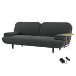 Luxury CONVERTIBLE SOFABED WITH USB CHARGE AND SIDE TABLE Durable