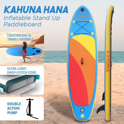 Inflatable Paddle Board Orange 305x80x15cm