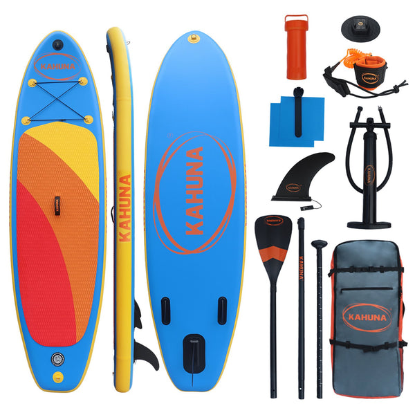  Inflatable Stand Up Paddle Board 10FT w/ iSUP Accessories