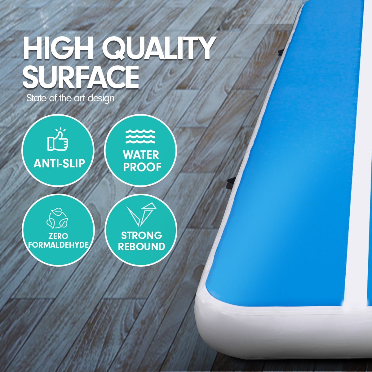 Inflatable Air Track Mat Double