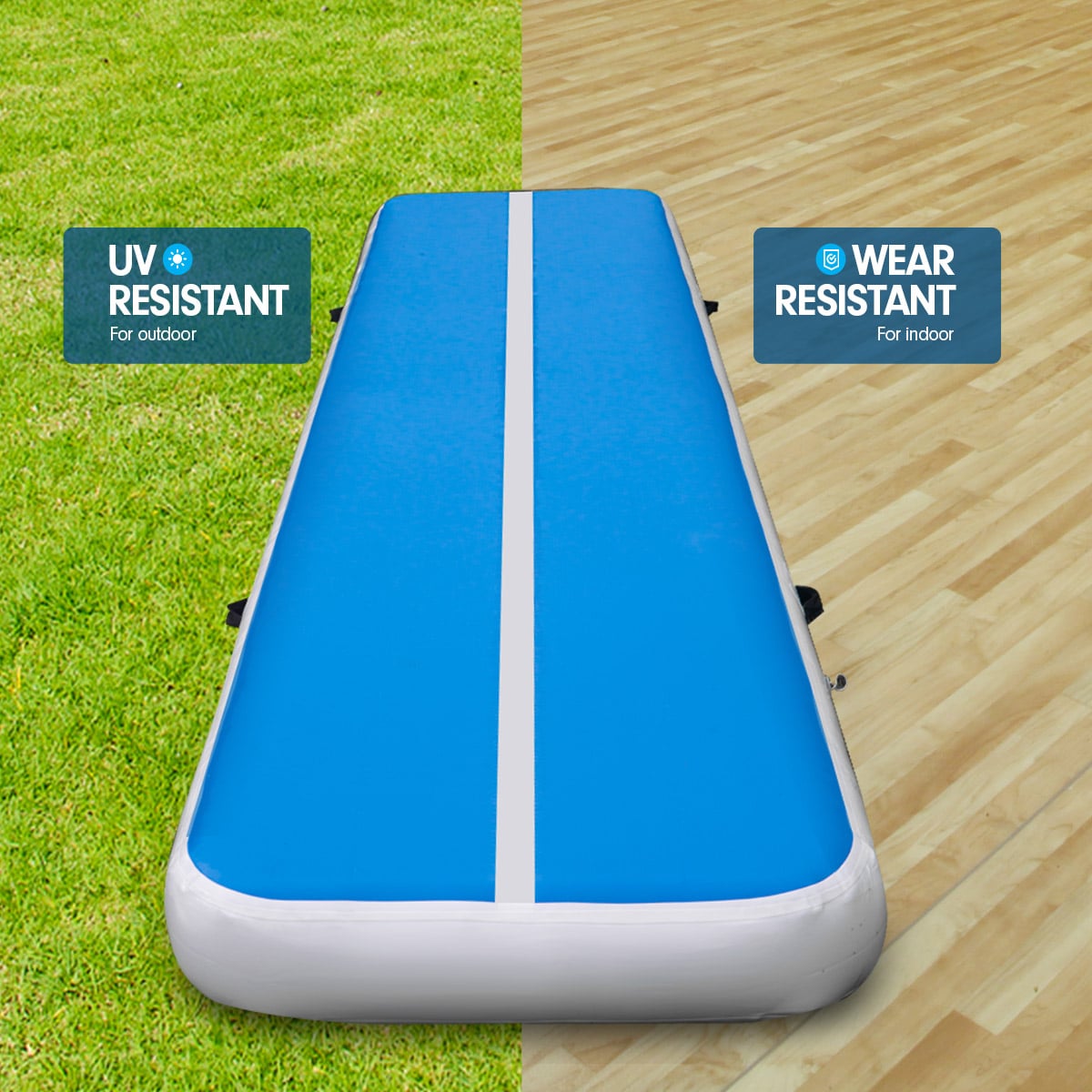 Inflatable Air Track Mat Double