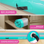 Inflatable Air Track 6m Tumbling Gymnastics Mat 20cm Green