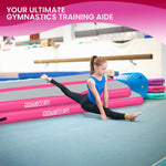 6m x 1m x 20cm Air Track Inflatable Gymnastics Mat - Pink