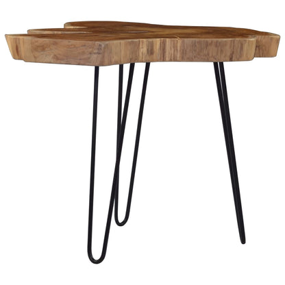 60-70x45cm Solid Teak Wood Coffee Table Living Room Table