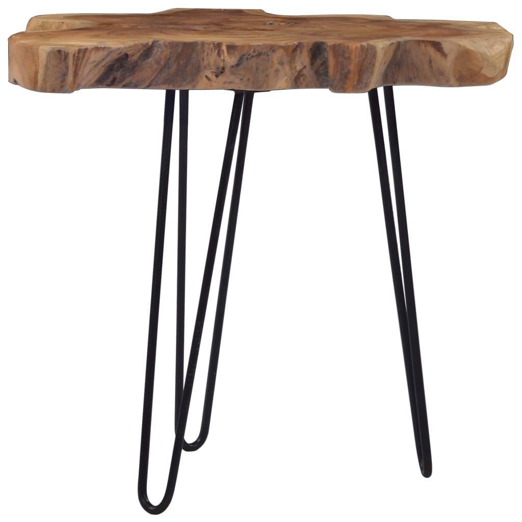 60-70x45cm Solid Teak Wood Coffee Table Living Room Table