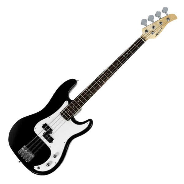  39in Electric Guitar Bass Music 4-String Instrument Full Size Black