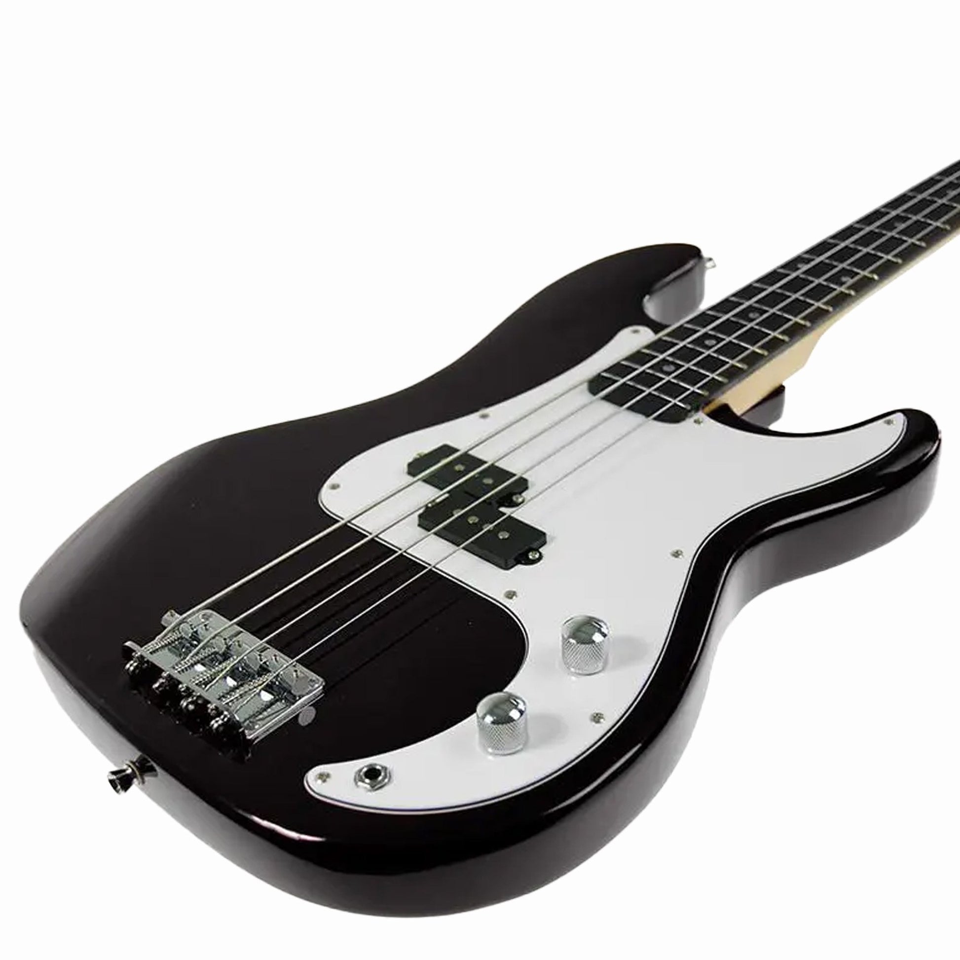 39in Electric Guitar Bass Music 4-String Instrument Full Size Black