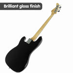 39in Electric Guitar Bass Music 4-String Instrument Full Size Black