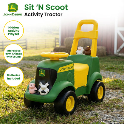 Ride On Tractor Toy With Sounds 55.9x27.9x50.8cm