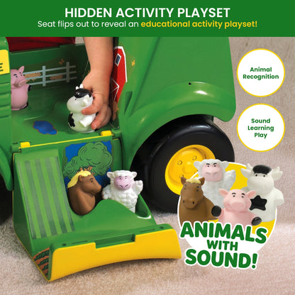 Ride On Tractor Toy With Sounds 55.9x27.9x50.8cm