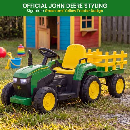 Ride On Tractor With Trailer 1x12cm