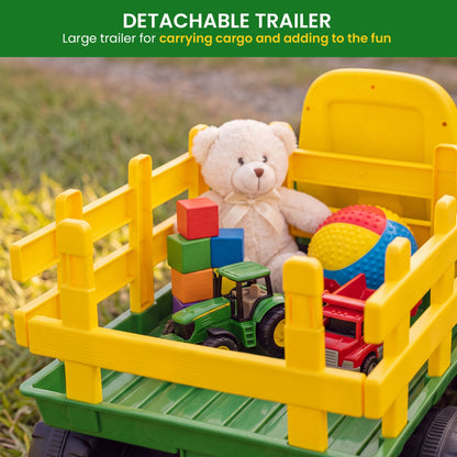 Ride On Tractor With Trailer 1x12cm