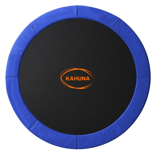 Blue mat, side view