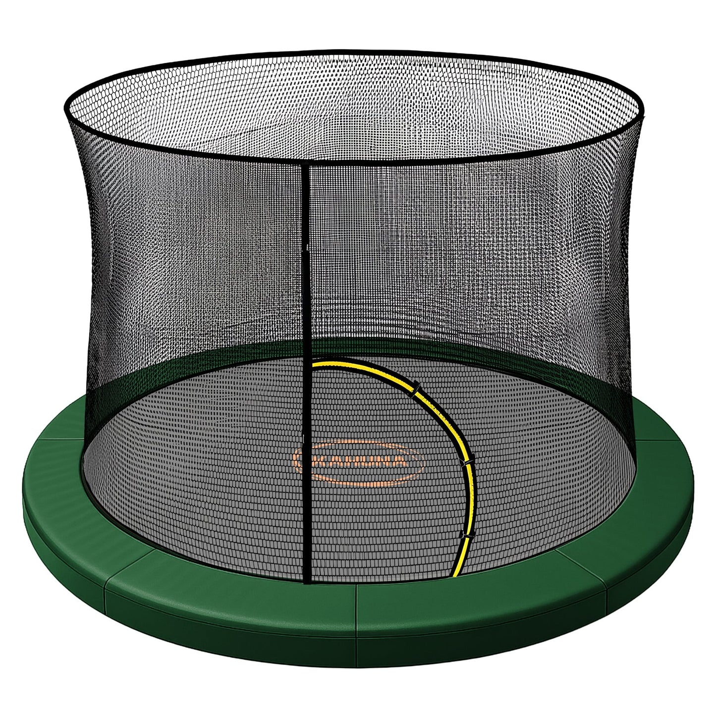 Trampoline Pad Net Set Green double