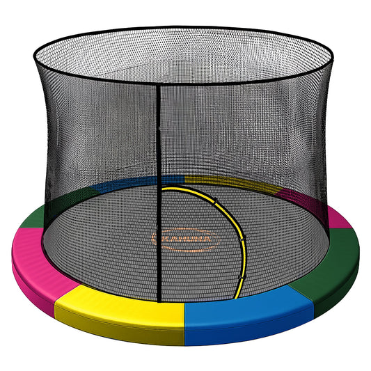 Trampoline Pad Net Set Double