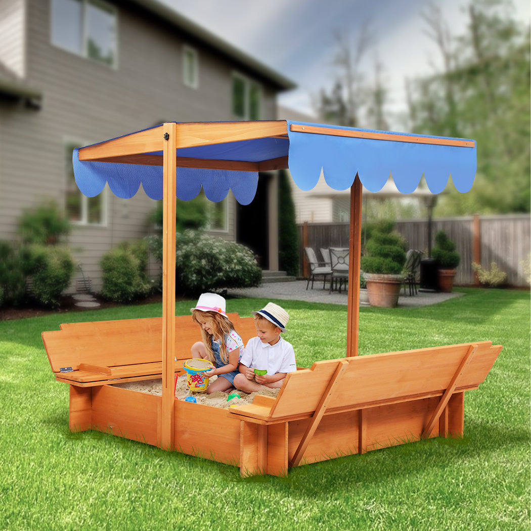 Wooden Sandbox Large 112x112x112cm