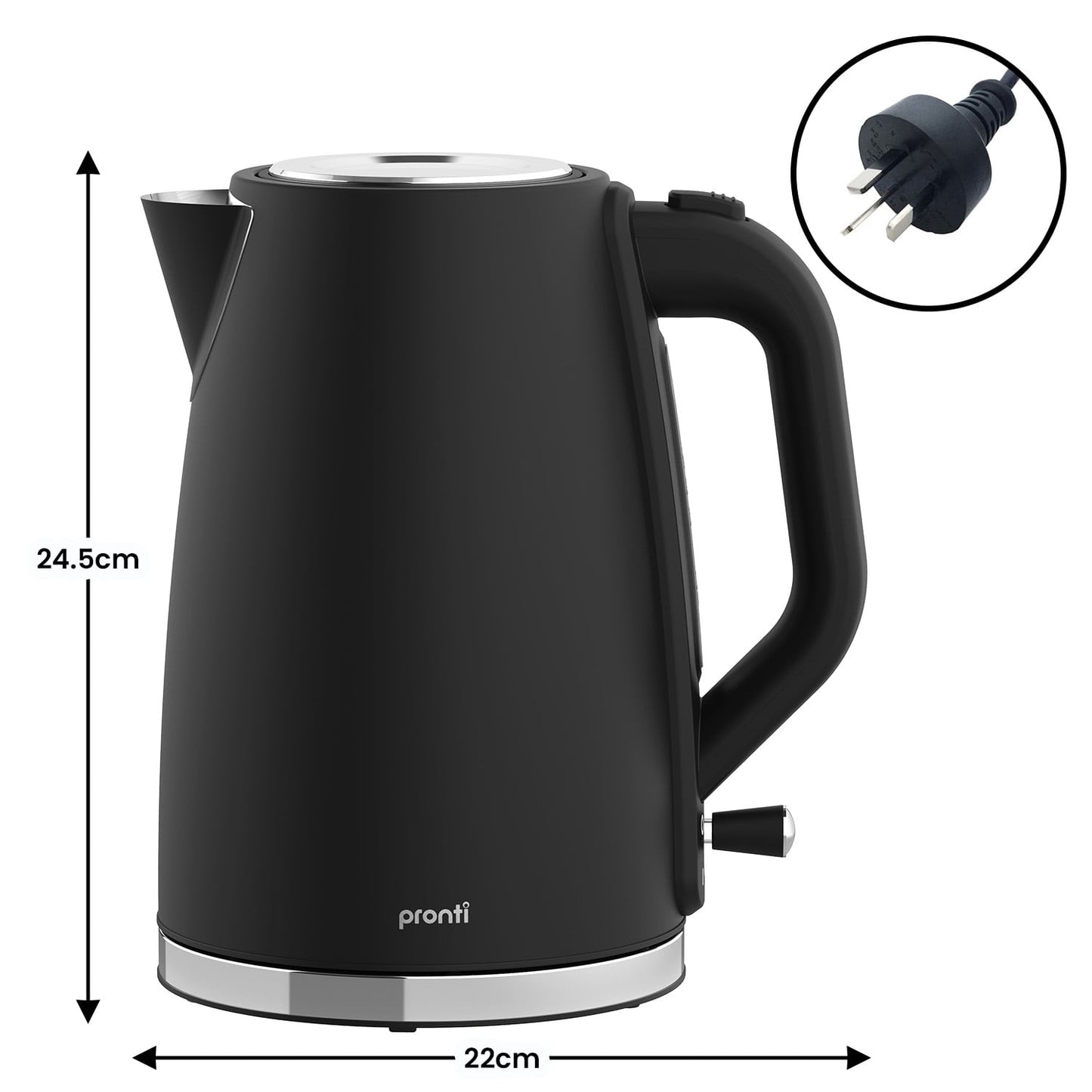 Electric Kettle Rapid Boil 22x17x24.5cm