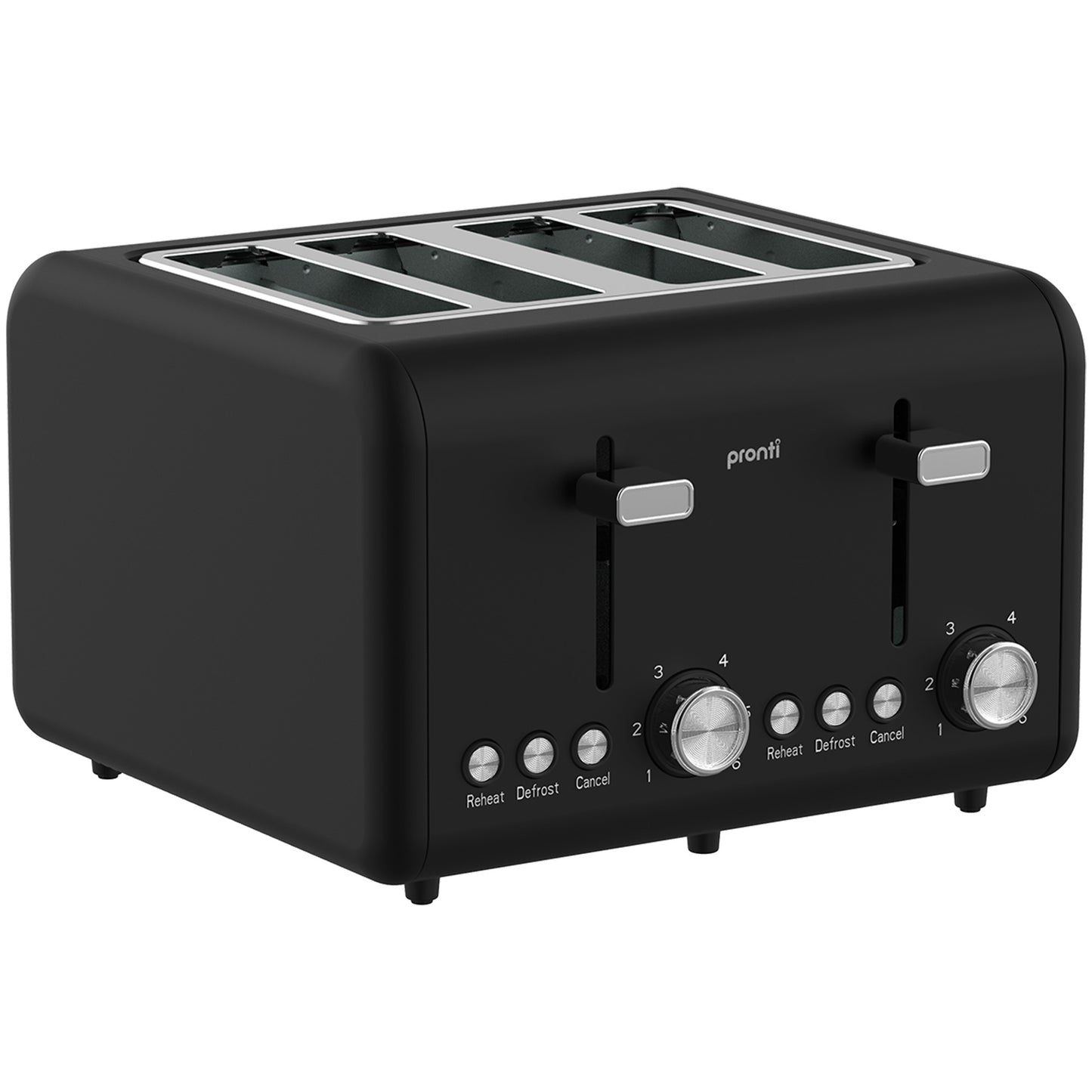 4 Slice Toaster And Kettle Bundle Silver 22x17x24.5cm