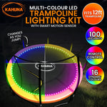 LED Kit for 12ft Trampolines Multi-Colour Smart Motion Sensor with 16 Colors