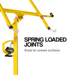 Heavy Duty 16ft Drywall Panel Hoist Plaster Board Sheet Lifter