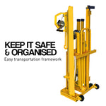 Heavy Duty 16ft Drywall Panel Hoist Plaster Board Sheet Lifter