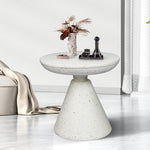 Modern Side Table Coffee Tables with Hourglass Stool Stand (51cm)