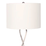 Contemporary Brilliance Nickel Finish Table Lamp