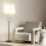 Classic Floor Lamp with Empire Shade