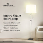 Classic Floor Lamp with Empire Shade