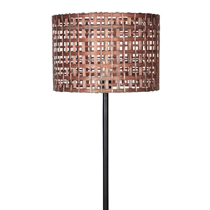 Natural Harmony Rattan Floor Lamp