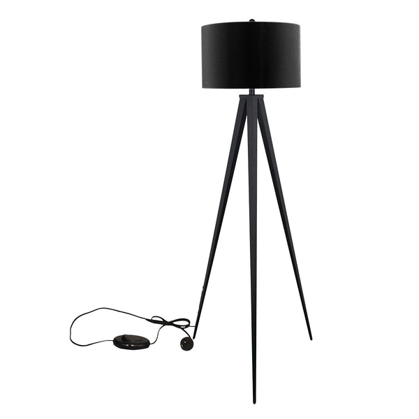  Minimalist Modern Tripod Floor Lamp Black