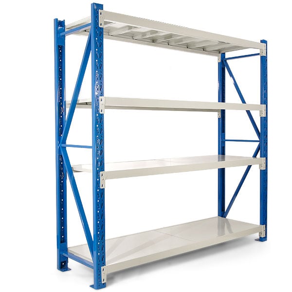 Steel Garage Shelving 1.5m Wide double