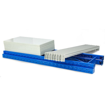 Steel Garage Shelving 1.5m Wide double