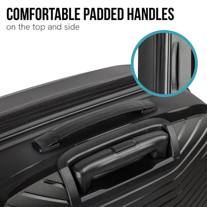 Black suitcase 44x27x66cm, view 8