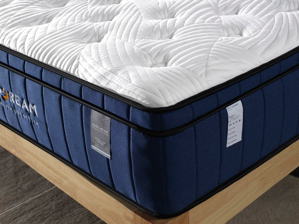 H&L Cool Gel Memory Foam Mattress 5 Zone Latex 34Cm