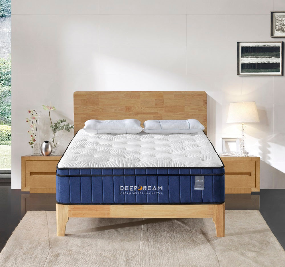 H&L Cool Gel Memory Foam Mattress 5 Zone Latex 34Cm